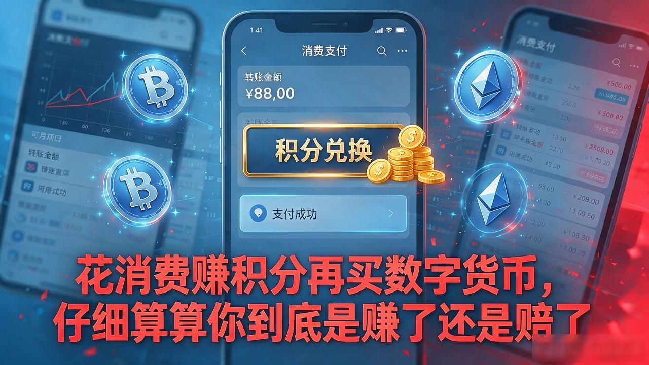 消费赚钱买数字货币_消费赚钱买数字货币_积分兑换数字货币套路