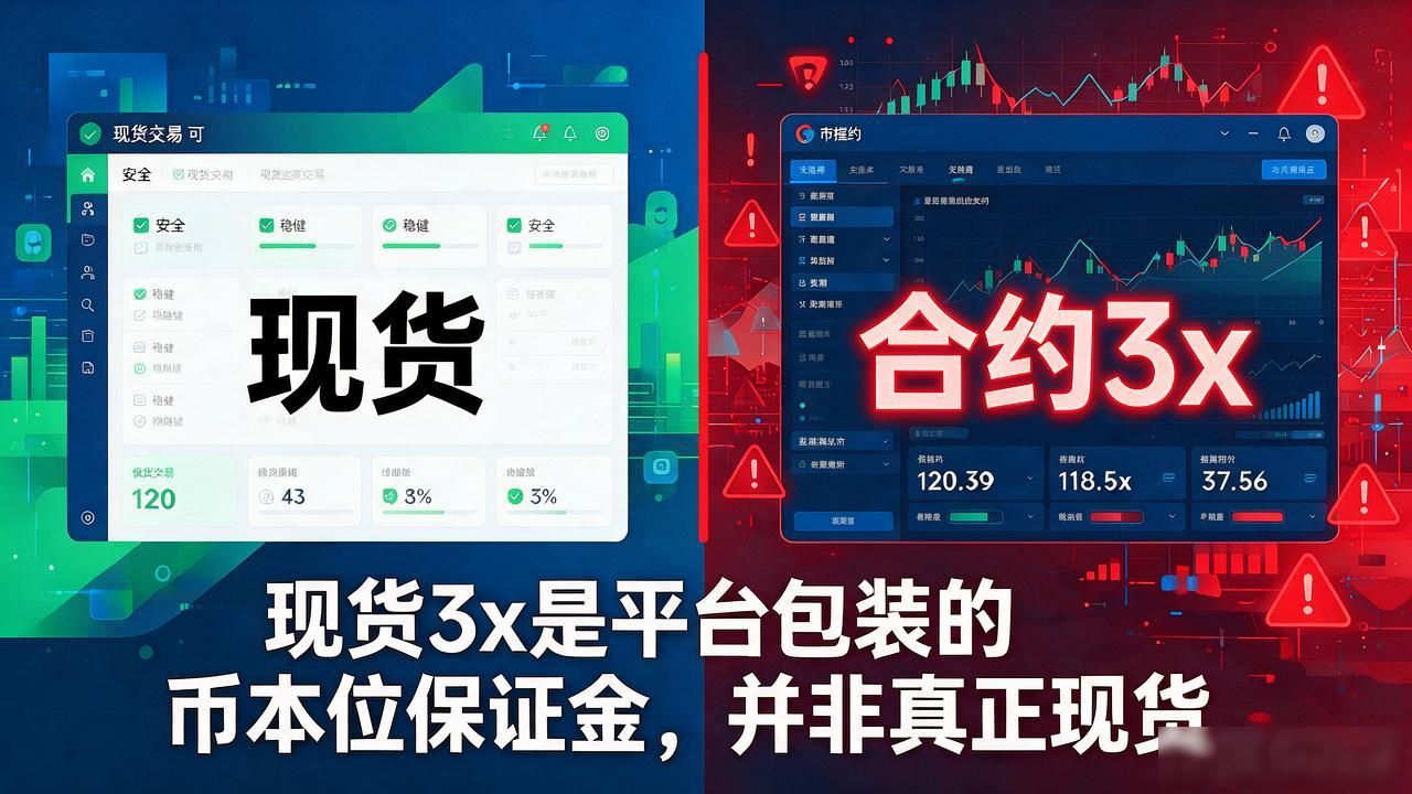 数字货币现货3x是什么意思_保证金交易风险_现货3x杠杆交易
