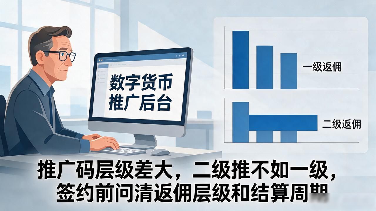 交易所返佣层级与结算周期避坑指南_数字货币推广码高转化率定向投放技巧_数字货币推广码
