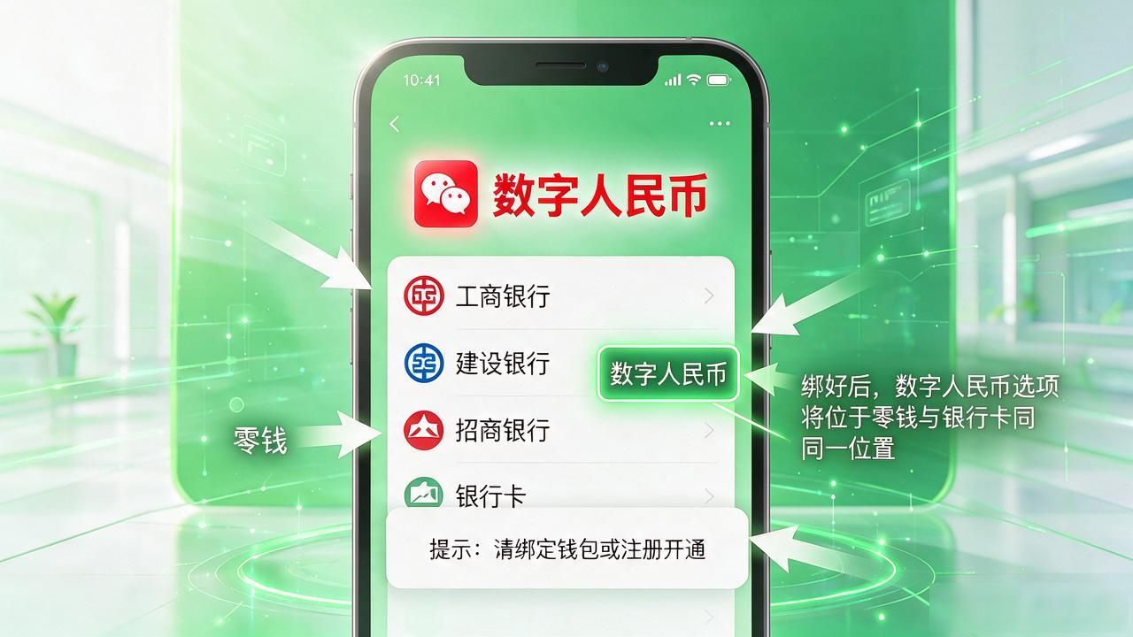 微信数字货币哪里打开_数字人民币微信使用方法_数字人民币在微信哪里付款