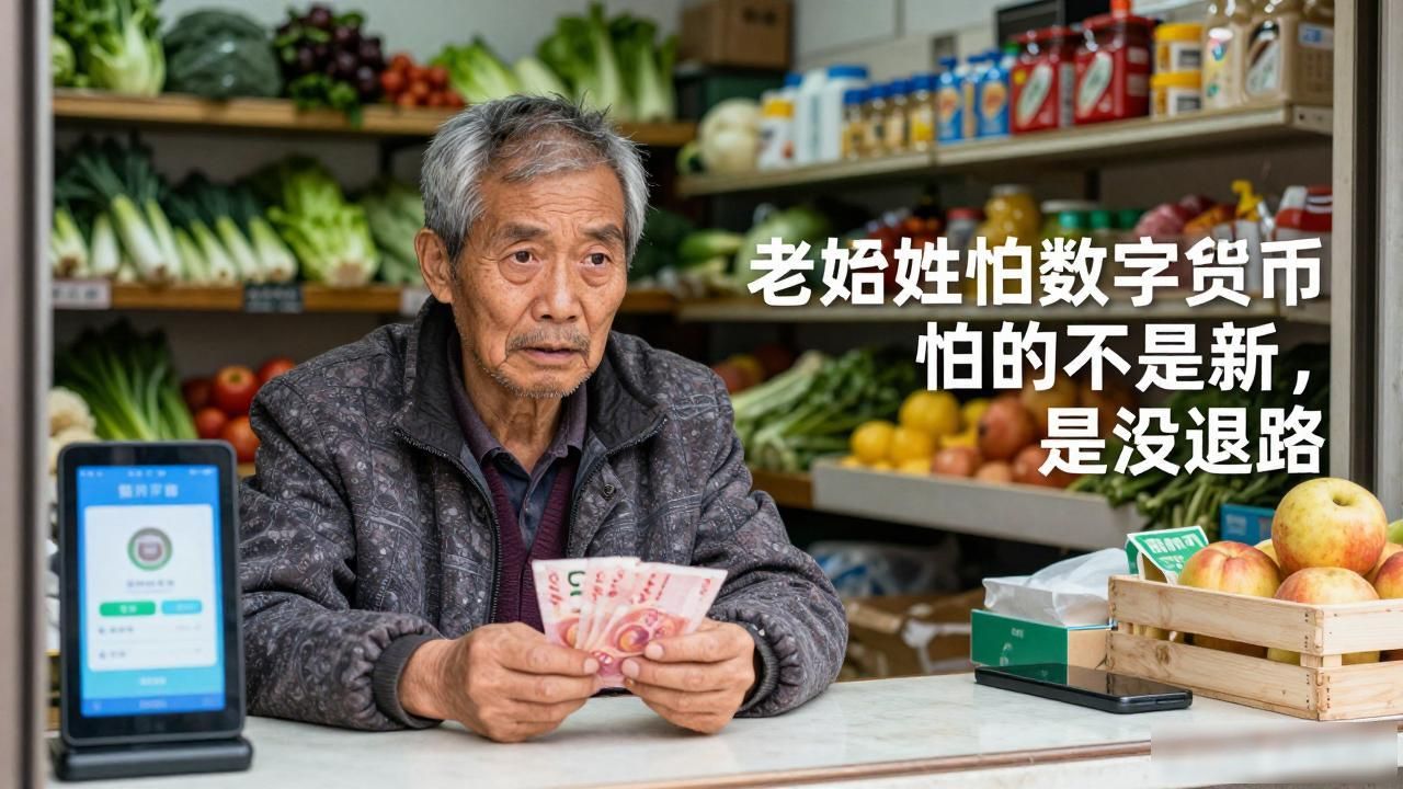 数字钱包老年用户担忧_老百姓怕数字货币_社区老人数字货币恐惧