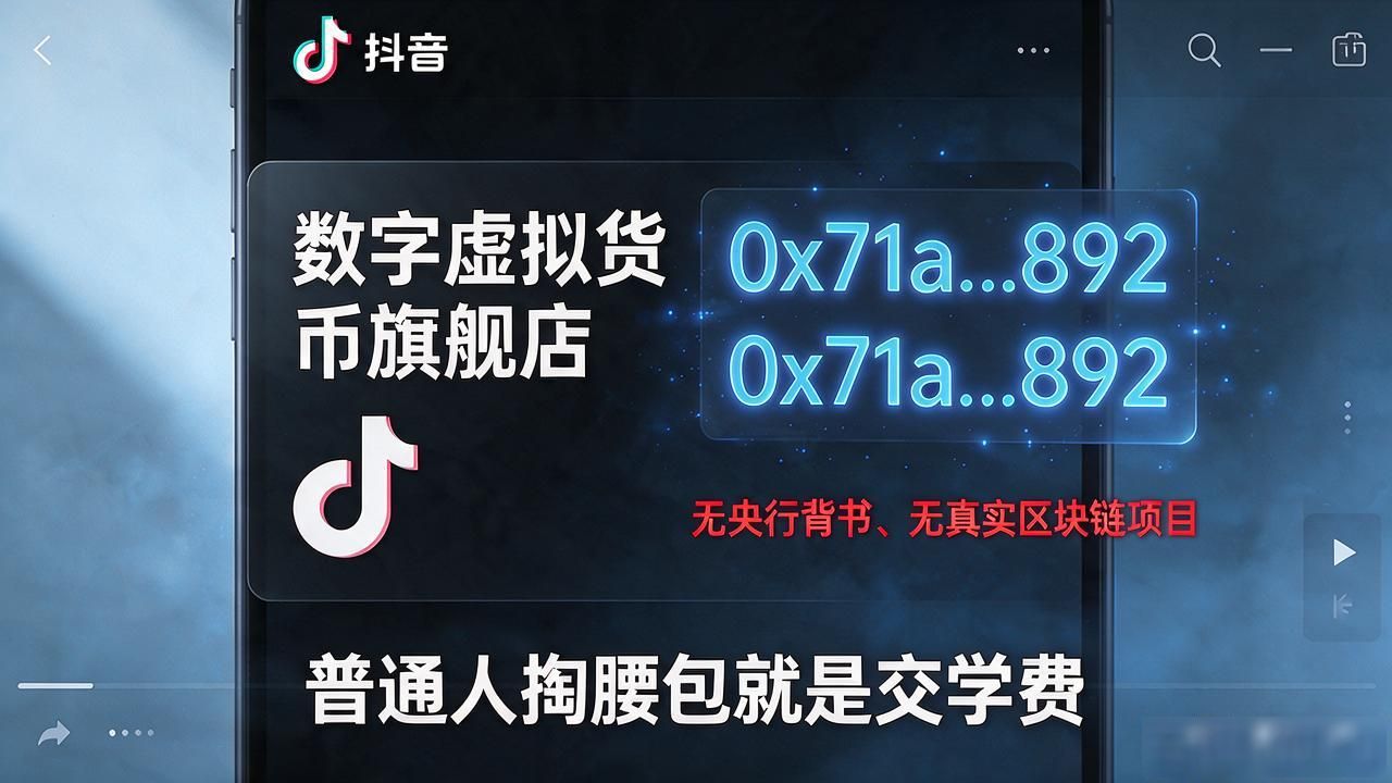 抖音虚拟货币骗局_合规风控_数字虚拟货币抖音旗舰