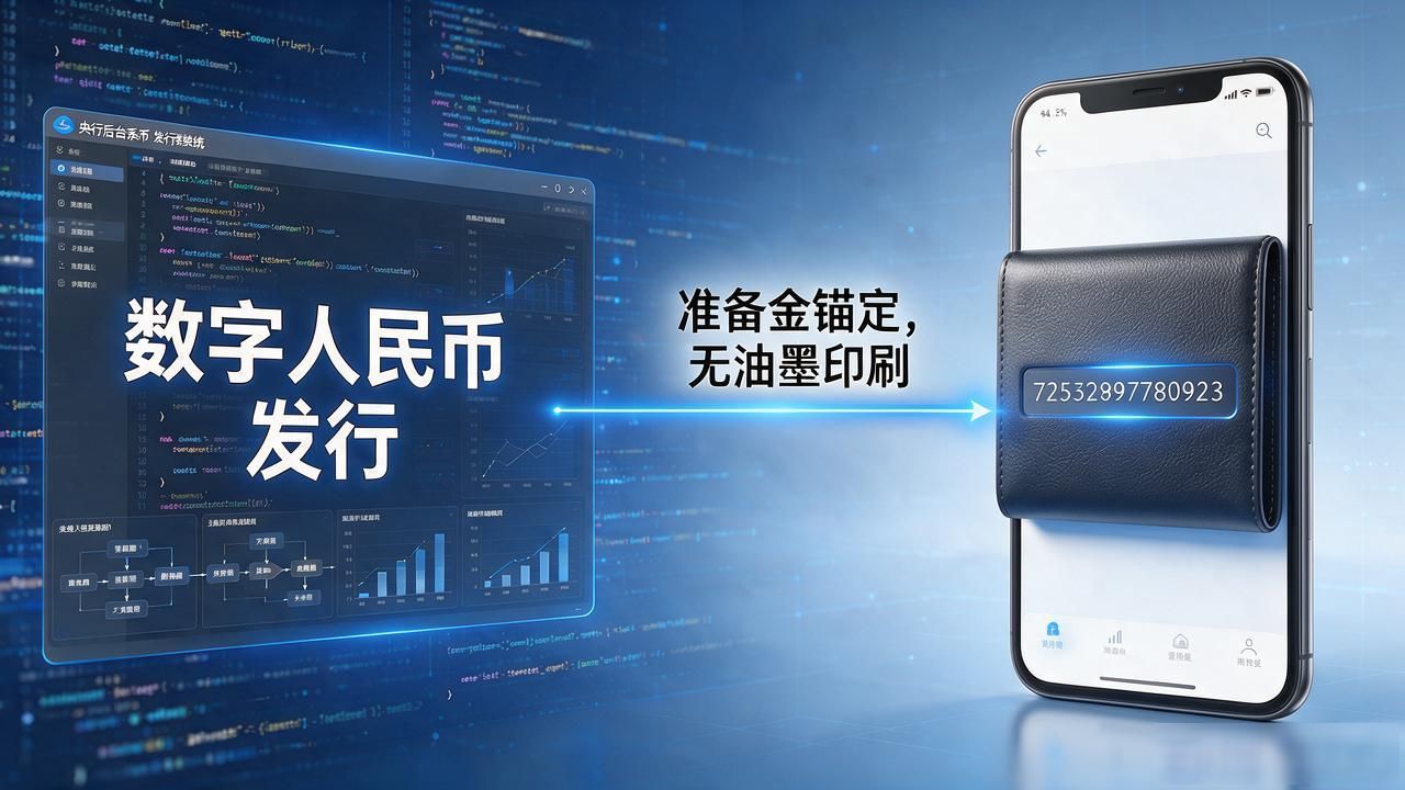 数字人民币是如何发行的_数字货币怎么印_数字货币与传统纸币发行方式的区别