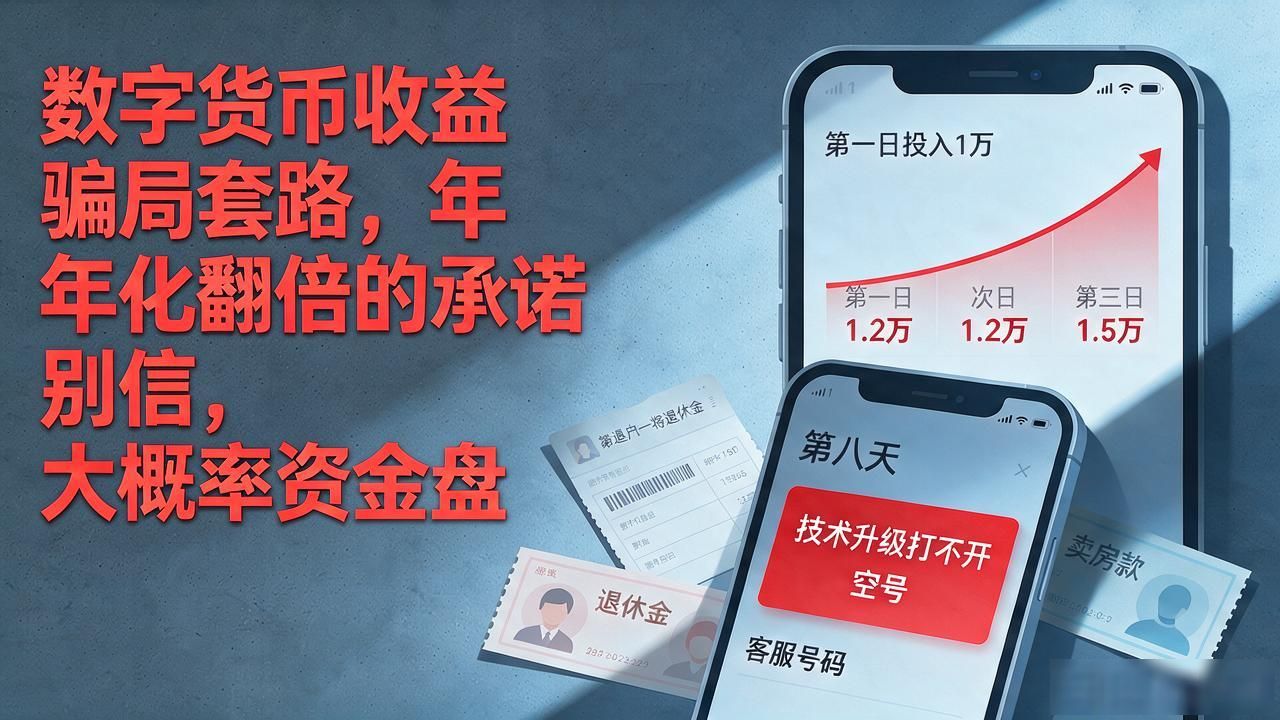 数字货币收益骗局套路_老师带单陷阱_币圈高收益骗局