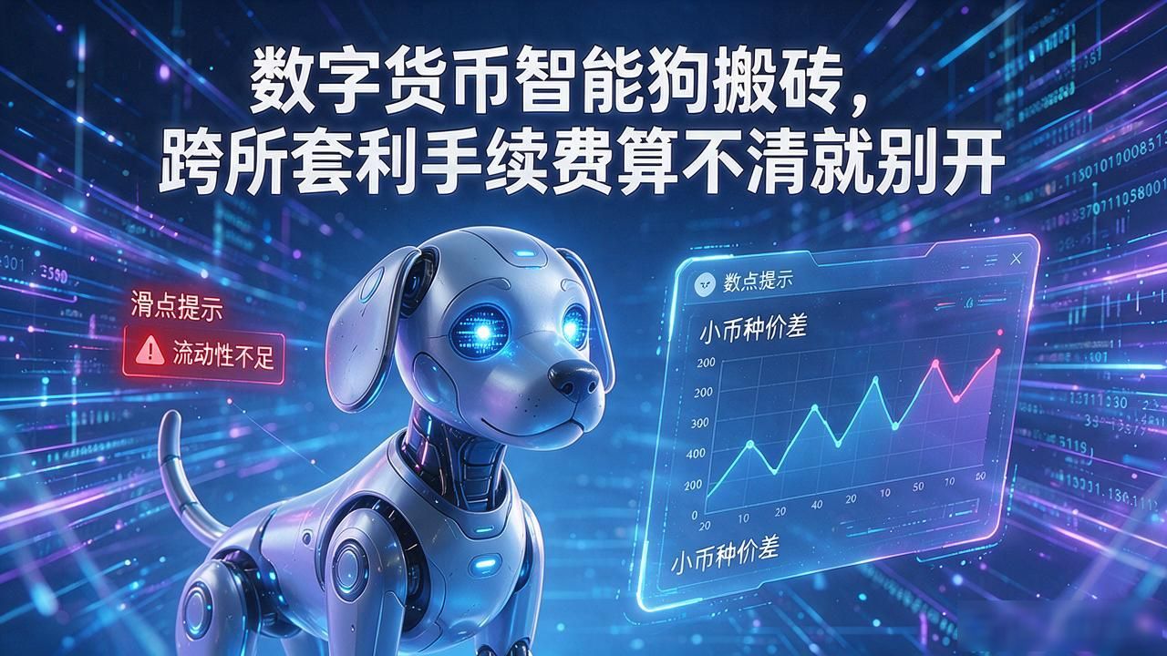 数字货币搬砖跨交易所套利_数字货币智能狗搬砖_智能狗网格交易策略