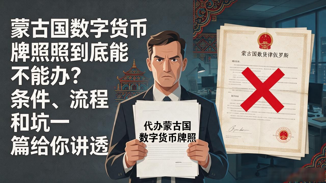 蒙古国数字货币牌照_蒙古国加密货币禁令现状_蒙古国数字货币牌照代办骗局