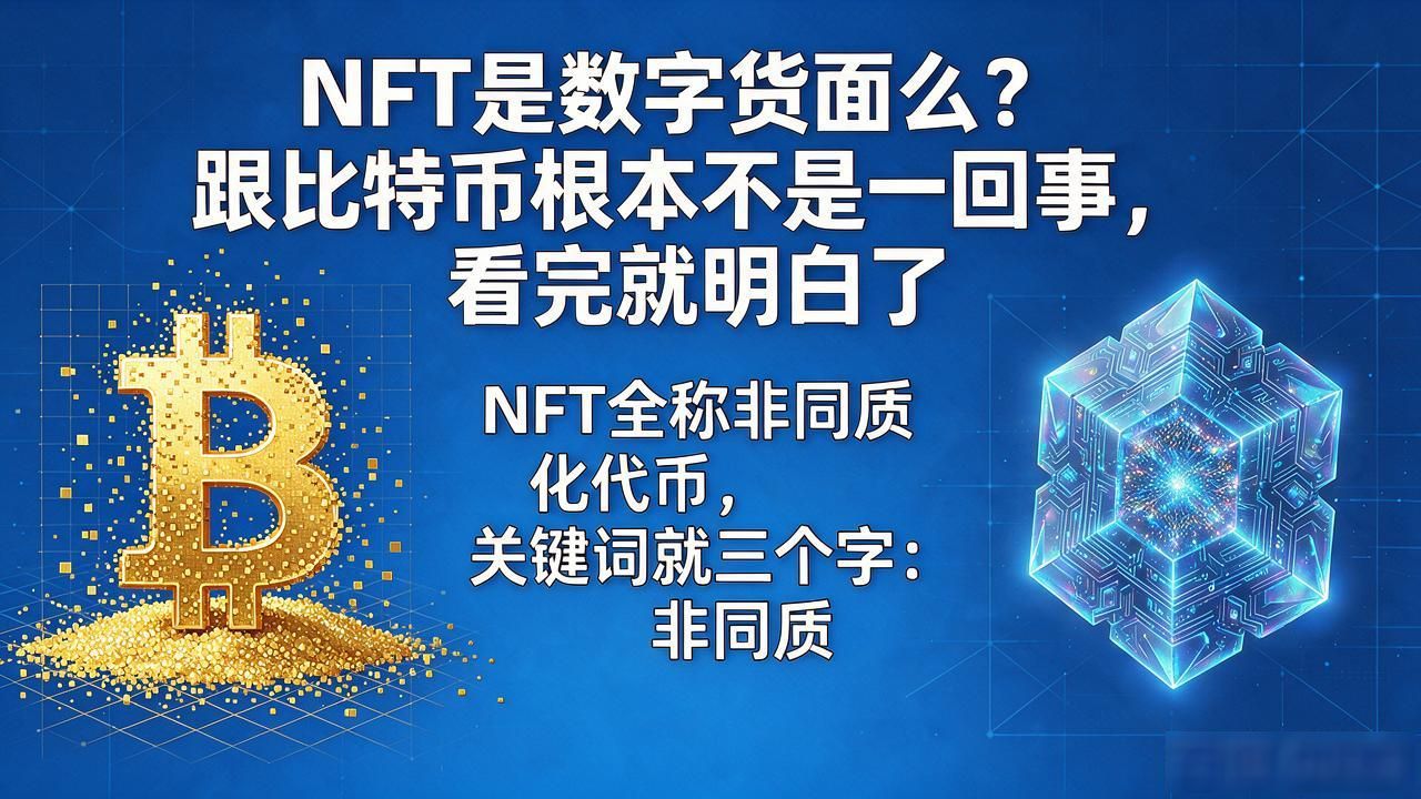 nft是数字货币么_NFT是非同质化代币吗_NFT和数字货币的区别是什么