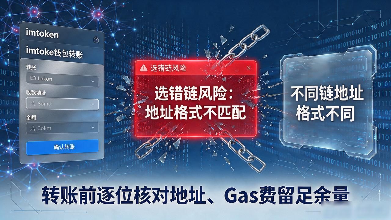imtoken钱包是什么规则_imtoken新手避坑指南_助记词保管与转账链选择