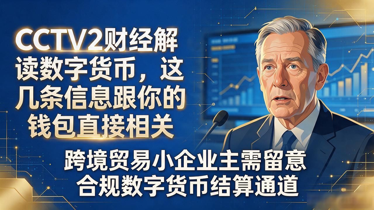 CCTV2财经数字人民币与比特币区别_cctv2财经关于数字货币_数字人民币跨境支付测试可控匿名