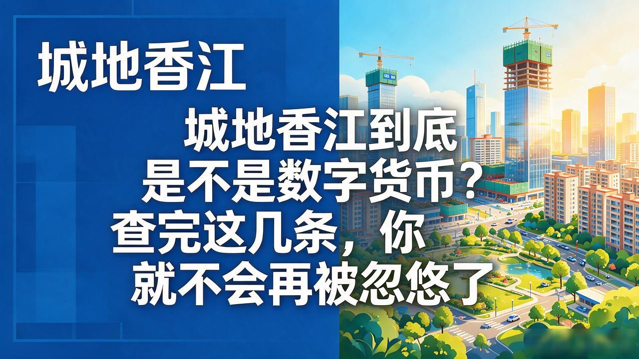 城地香江是数字货币吗_城地香江与数字货币区别_城地香江是数字货币吗