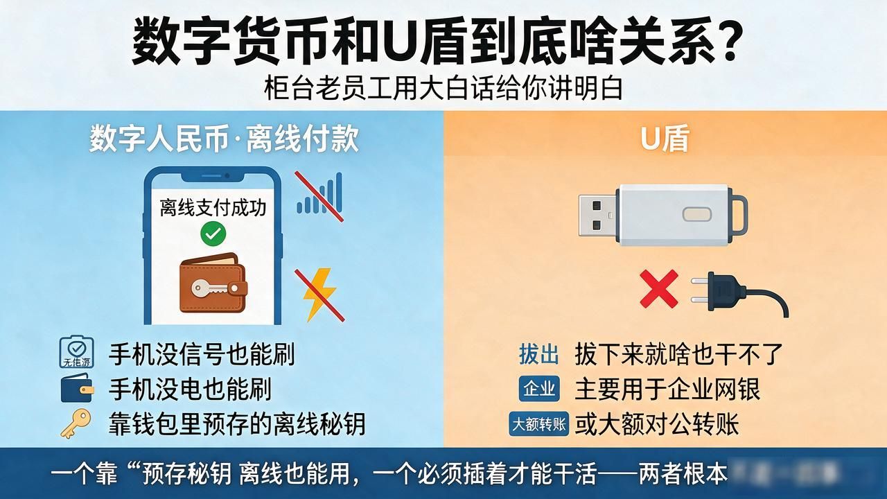 数字货币 U盾_银行U盾与数字人民币关系_数字货币U盾区别